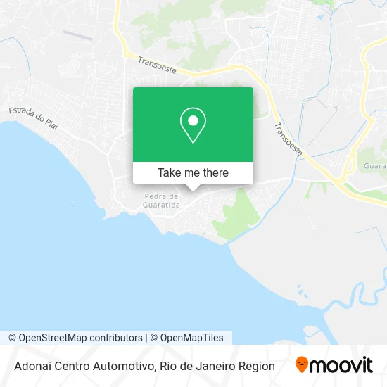 Adonai Centro Automotivo map