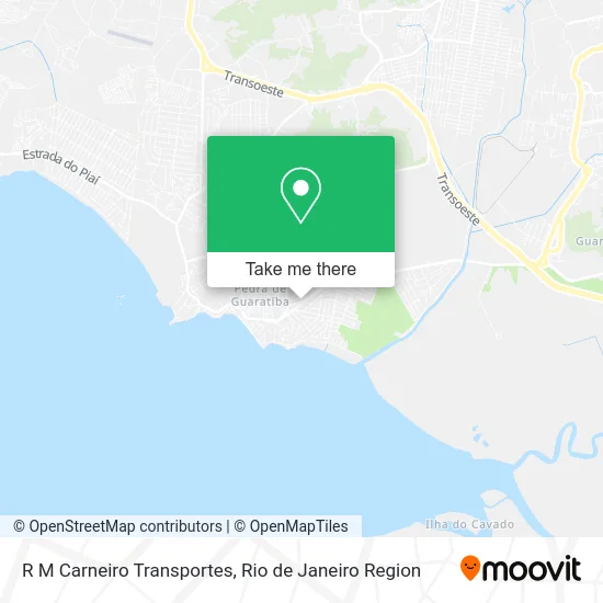 R M Carneiro Transportes map