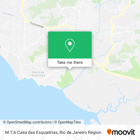 M.T.A Casa das Esquadrias map