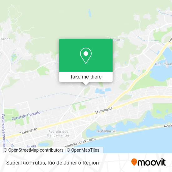 Super Rio Frutas map