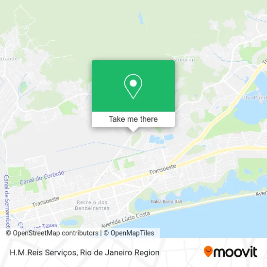H.M.Reis Serviços map