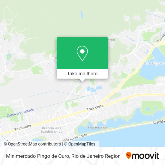 Minimercado Pingo de Ouro map