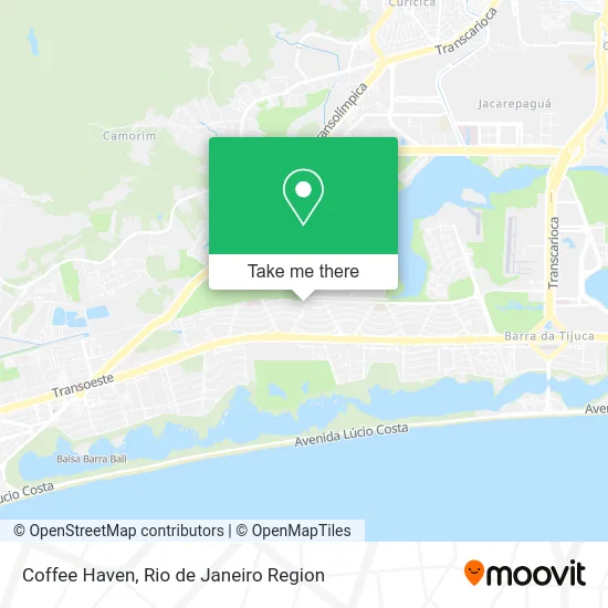 Coffee Haven map
