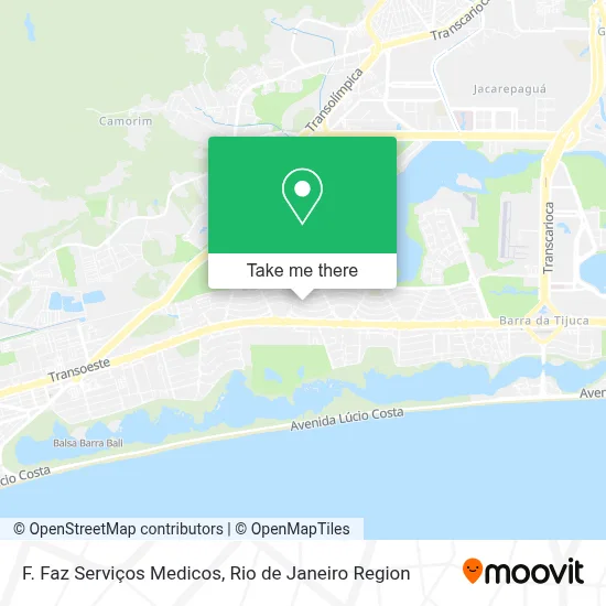 F. Faz Serviços Medicos map