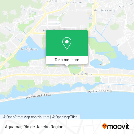 Aquamar map
