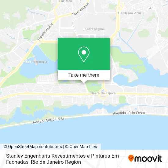 Stanley Engenharia Revestimentos e Pinturas Em Fachadas map