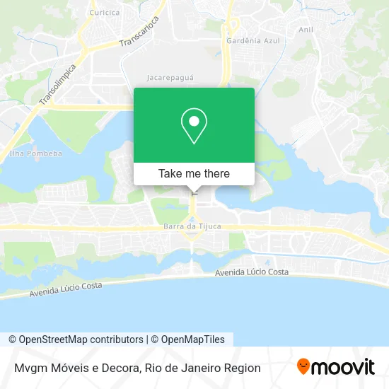Mvgm Móveis e Decora map