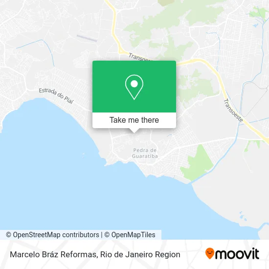 Marcelo Bráz Reformas map