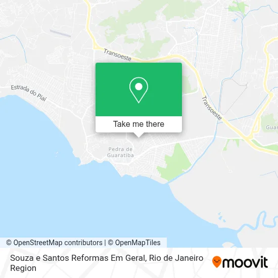 Souza e Santos Reformas Em Geral map