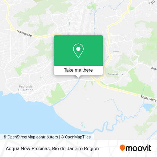 Acqua New Piscinas map