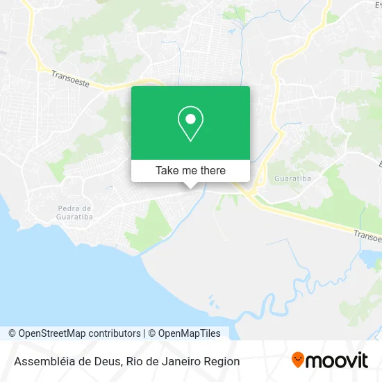 Assembléia de Deus map