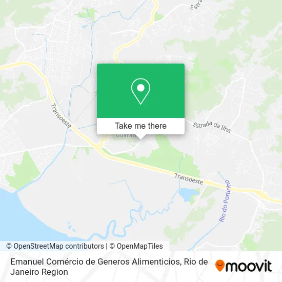 Emanuel Comércio de Generos Alimenticios map