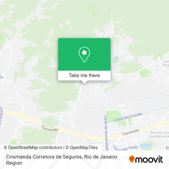 Crismanda Corretora de Seguros map