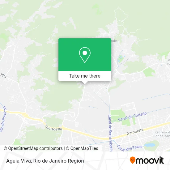 Águia Viva map