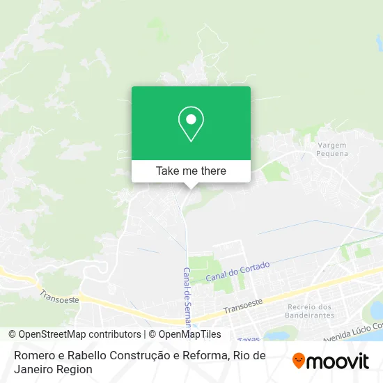 Romero e Rabello Construção e Reforma map