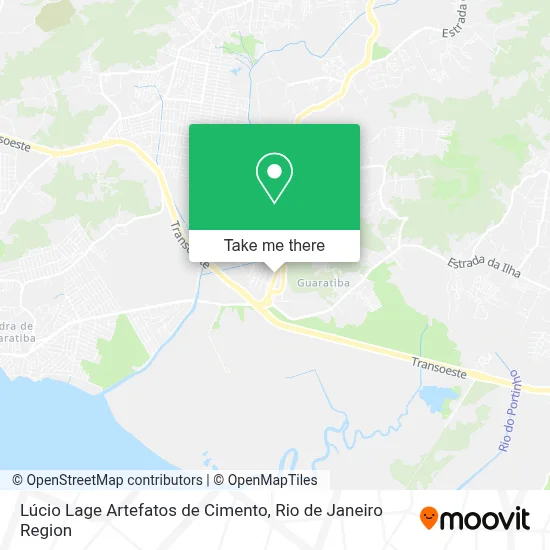 Lúcio Lage Artefatos de Cimento map