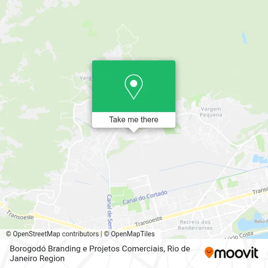 Borogodó Branding e Projetos Comerciais map