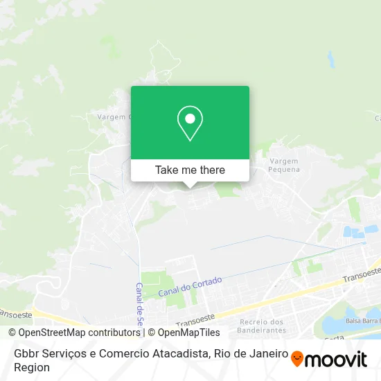 Gbbr Serviços e Comercio Atacadista map