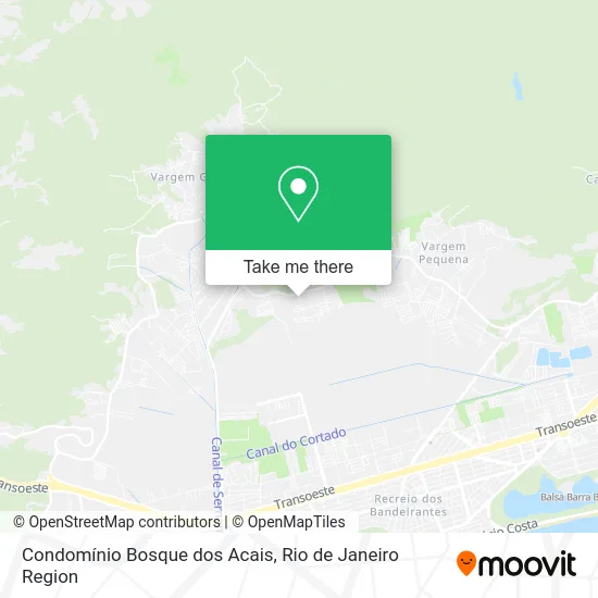 Condomínio Bosque dos Acais map
