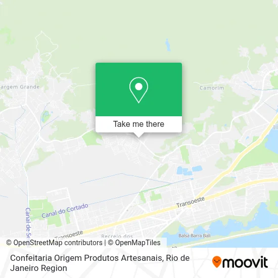 Confeitaria Origem Produtos Artesanais map