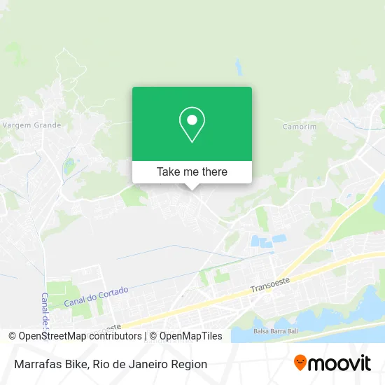 Marrafas Bike map