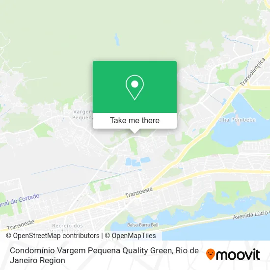 Condomínio Vargem Pequena Quality Green map