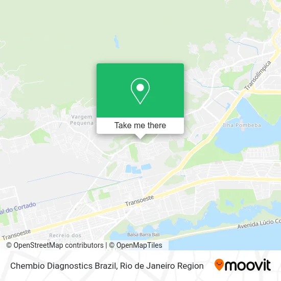 Chembio Diagnostics Brazil map
