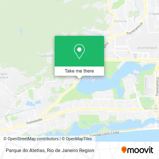 Parque do Atetlas map