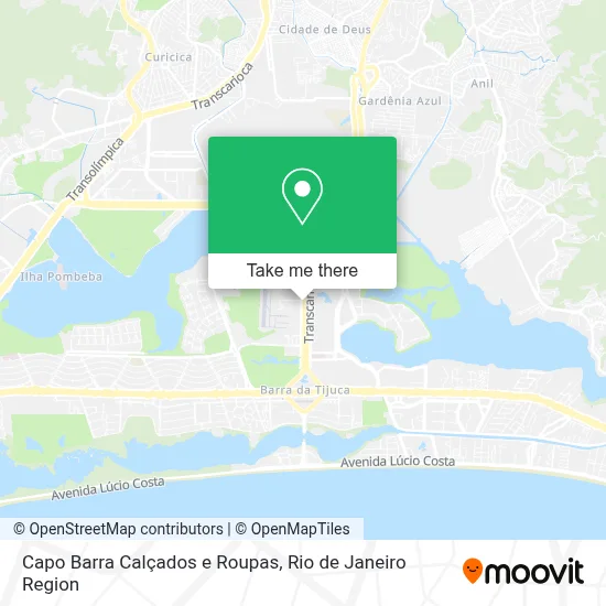 Capo Barra Calçados e Roupas map