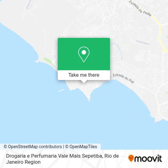 Drogaria e Perfumaria Vale Mais Sepetiba map