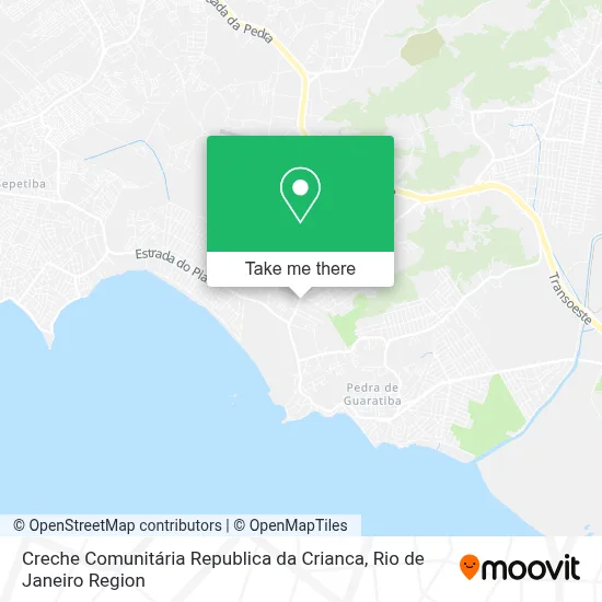 Creche Comunitária Republica da Crianca map