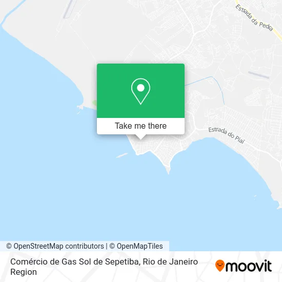 Comércio de Gas Sol de Sepetiba map