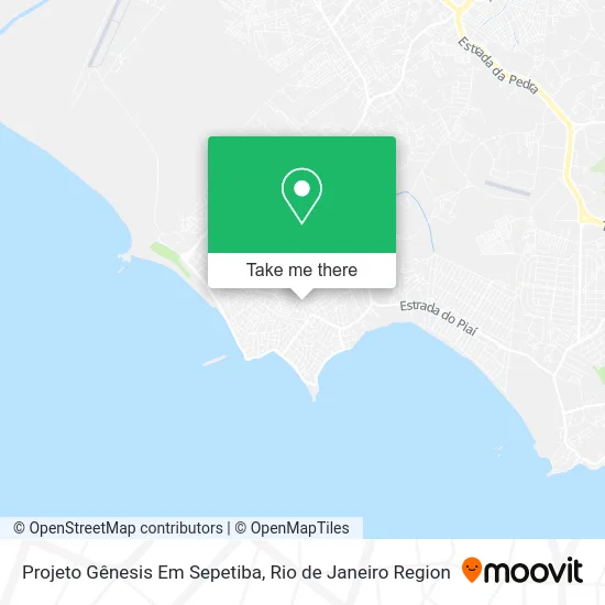 Projeto Gênesis Em Sepetiba map