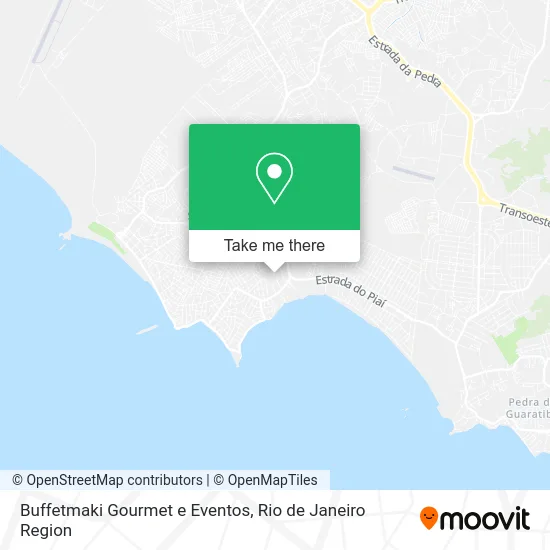 Buffetmaki Gourmet e Eventos map