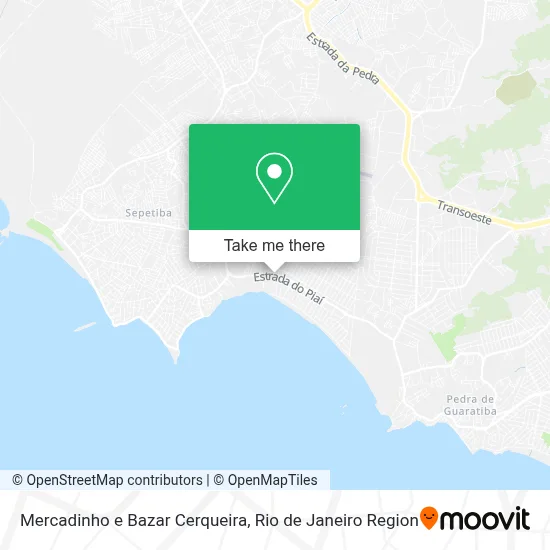 Mercadinho e Bazar Cerqueira map