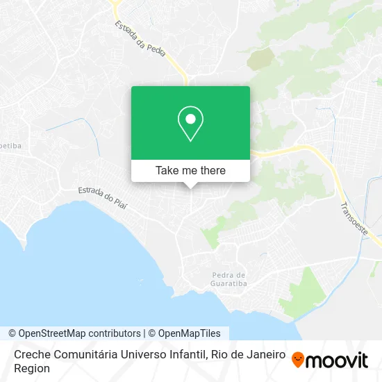 Creche Comunitária Universo Infantil map