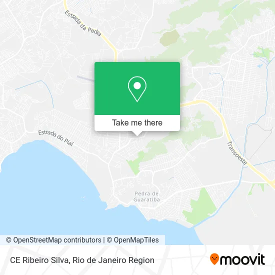 CE Ribeiro Silva map