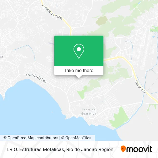 T.R.O. Estruturas Metálicas map