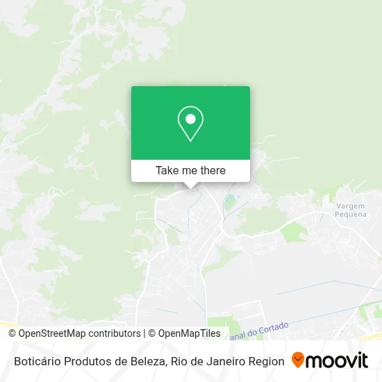 Boticário Produtos de Beleza map