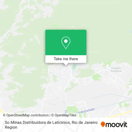 So Minas Distribuidora de Laticínios map