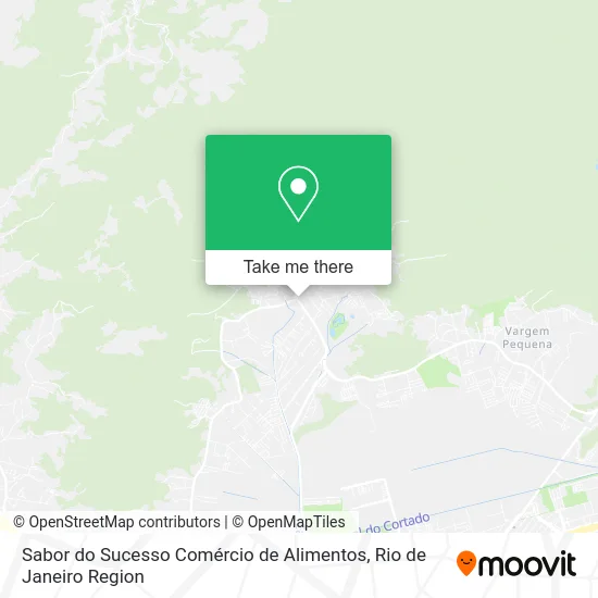 Sabor do Sucesso Comércio de Alimentos map
