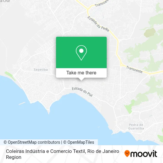 Coleiras Indústria e Comercio Textil map
