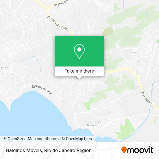 Galdinos Móveis map