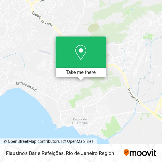 Flausino's Bar e Refeições map