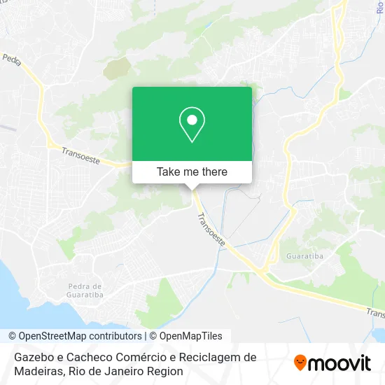 Gazebo e Cacheco Comércio e Reciclagem de Madeiras map