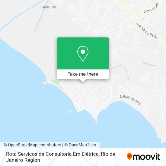 Rota Servicos de Consultoria Em Elétrica map