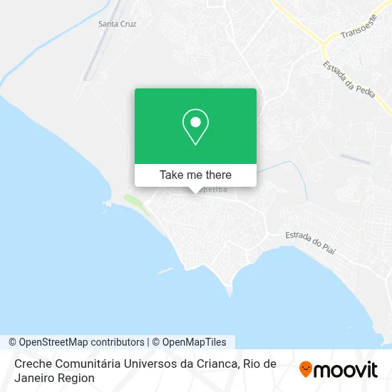 Creche Comunitária Universos da Crianca map