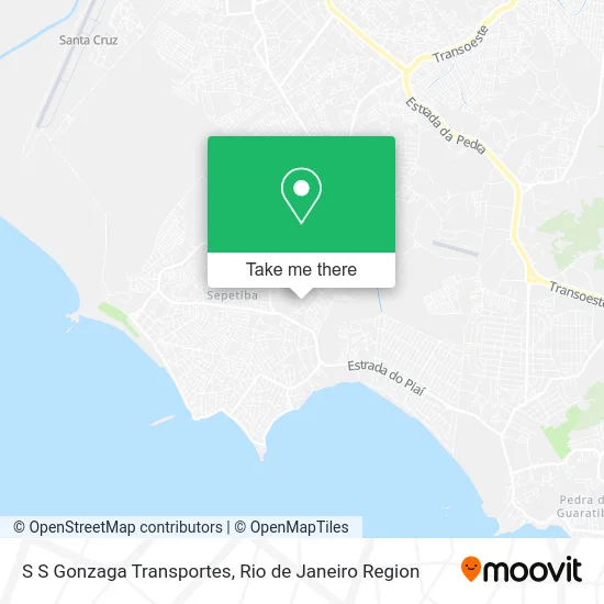 S S Gonzaga Transportes map
