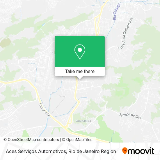 Aces Serviços Automotivos map