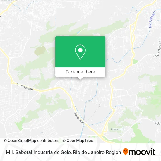 M.I. Saboral Indústria de Gelo map